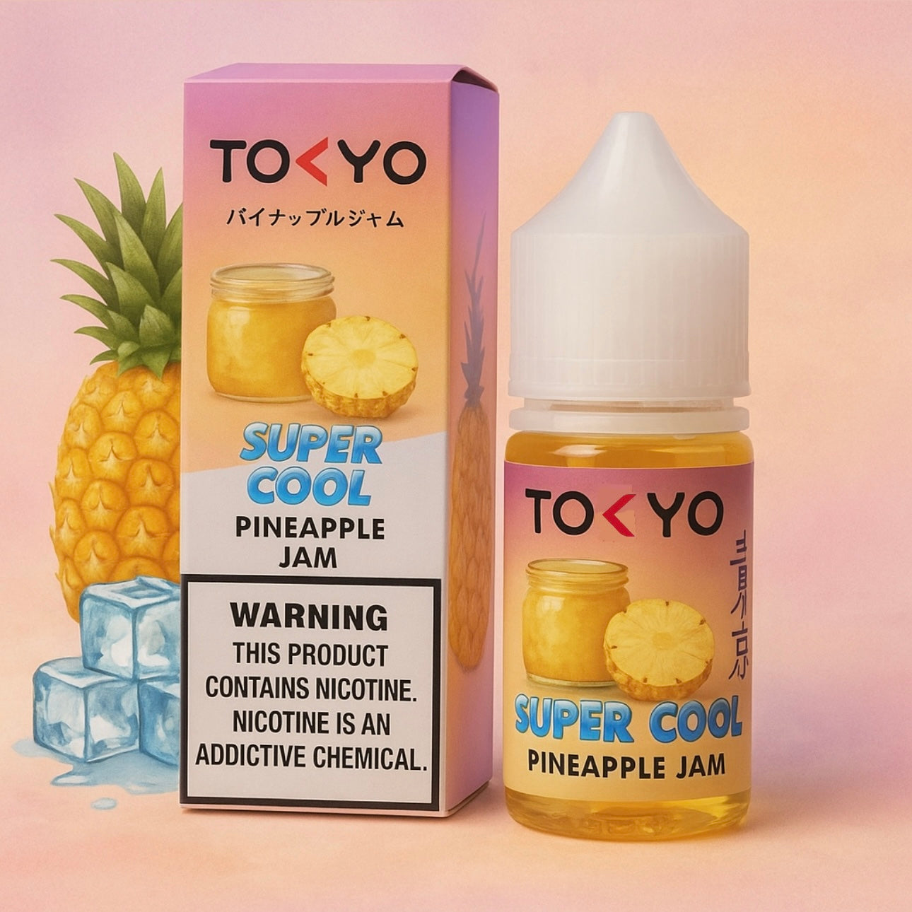 Tokyo Super Cool- Pineapple Jam 30ml
