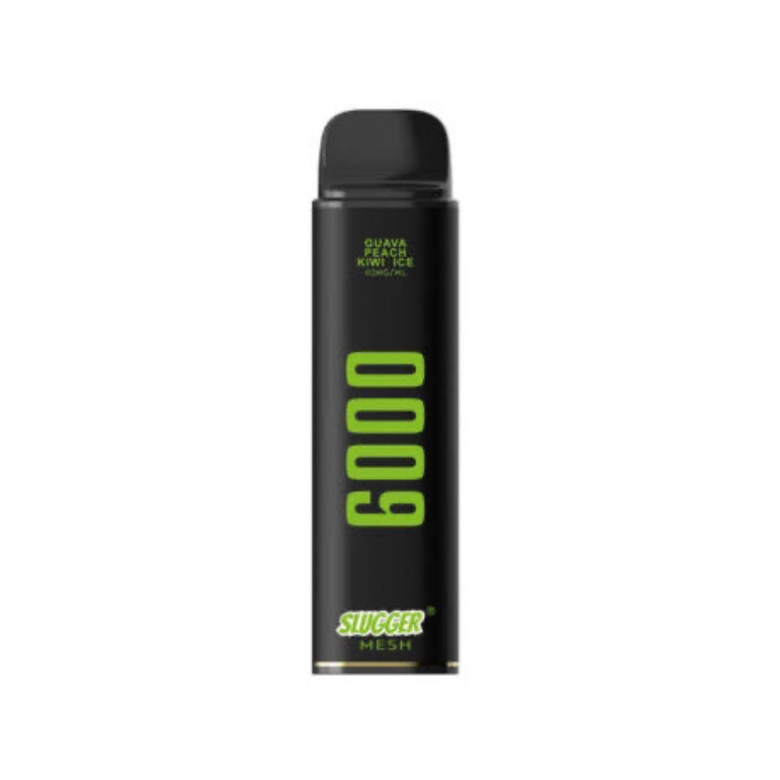 SLUGGER DISPOSABLE 6000 PUFFS 40MG- BLACK EDITION (ADJUSTABLE AIRFLOW)