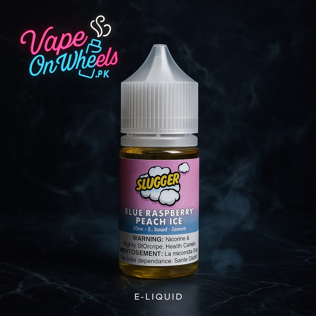 SLUGGER BLUE RASPBERRY PEACH ICE 30ml