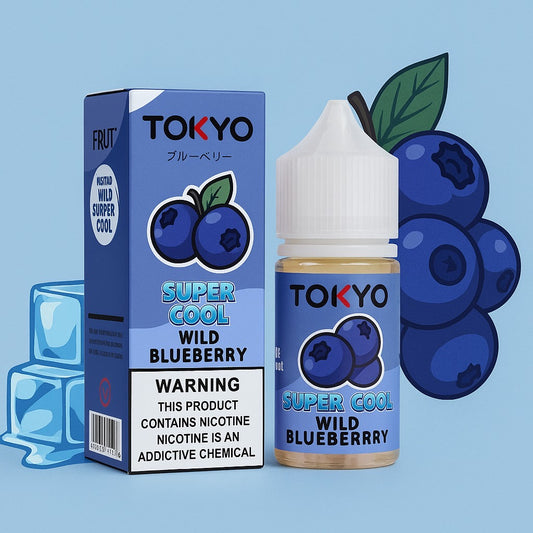 TOKYO SUPERCOOL- WILD BLUEBERRY 30ml