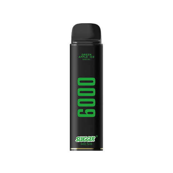 SLUGGER DISPOSABLE 6000 PUFFS 50MG- BLACK EDITION (ADJUSTABLE AIRFLOW)