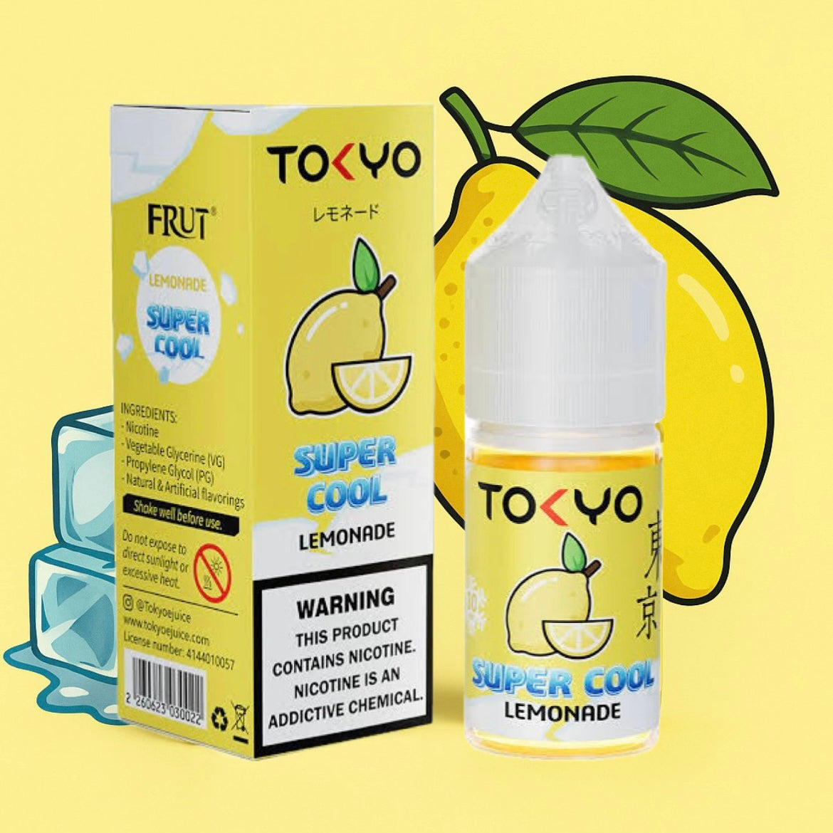 Tokyo Super Cool- Lemonade 30ml