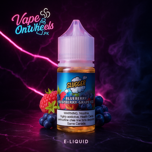 SLUGGER BLUEBERRY RASPBERRY GRAPE ICE 30ml