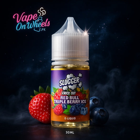 SLUGGER KNOCKOUT -RED BULL TRIPLE BERRY ICE 30ml