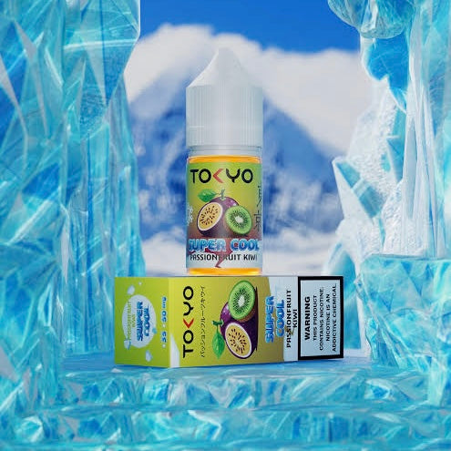 TOKYO SUPERCOOL- Passionfruit Kiwi 30ml