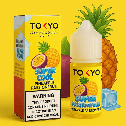 TOKYO SUPERCOOL- PINEAPPLE PASSIONFRUIT 30ml