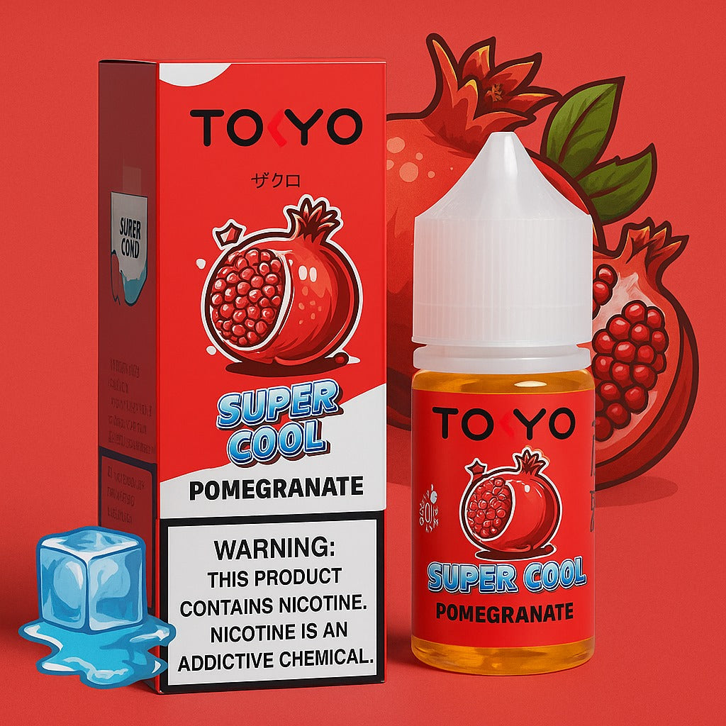Tokyo Super Cool- Pomegranate 30 ml