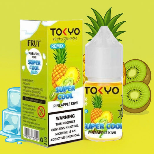 TOKYO SUPERCOOL- PINEAPPLE KIWI 30ml