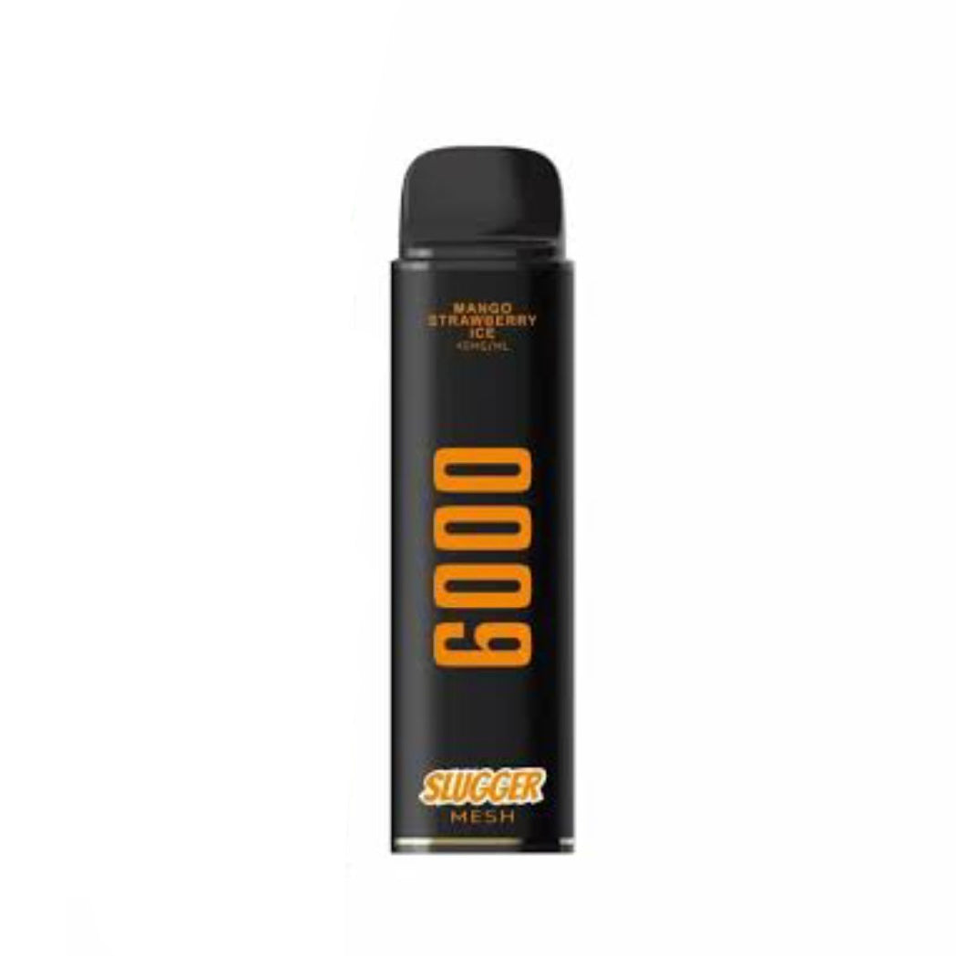 SLUGGER DISPOSABLE 6000 PUFFS 40MG- BLACK EDITION (ADJUSTABLE AIRFLOW)