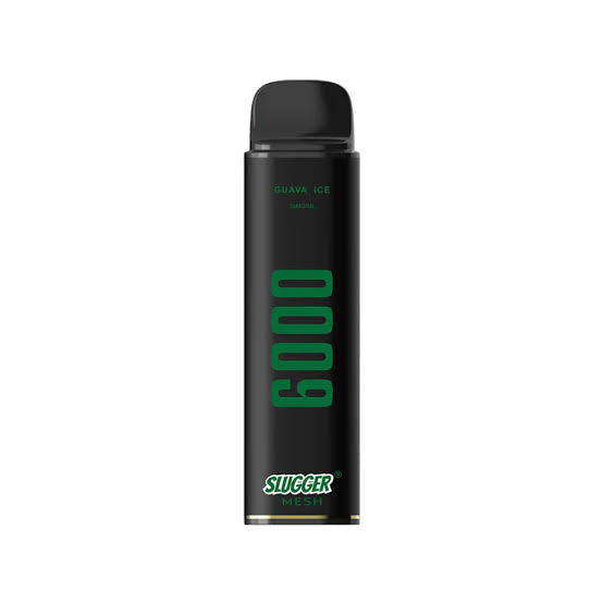 SLUGGER DISPOSABLE 6000 PUFFS 50MG- BLACK EDITION (ADJUSTABLE AIRFLOW)