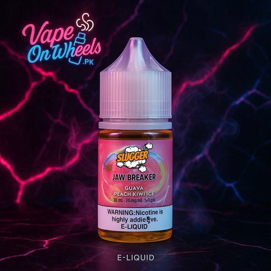 SLUGGER JAWBREAKER- GUAVA PEACH KIWI ICE 30ml