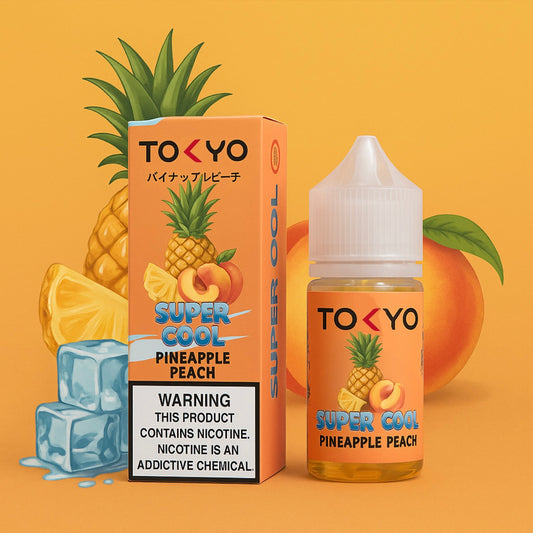 Tokyo Super Cool- Pineapple Peach 30ml