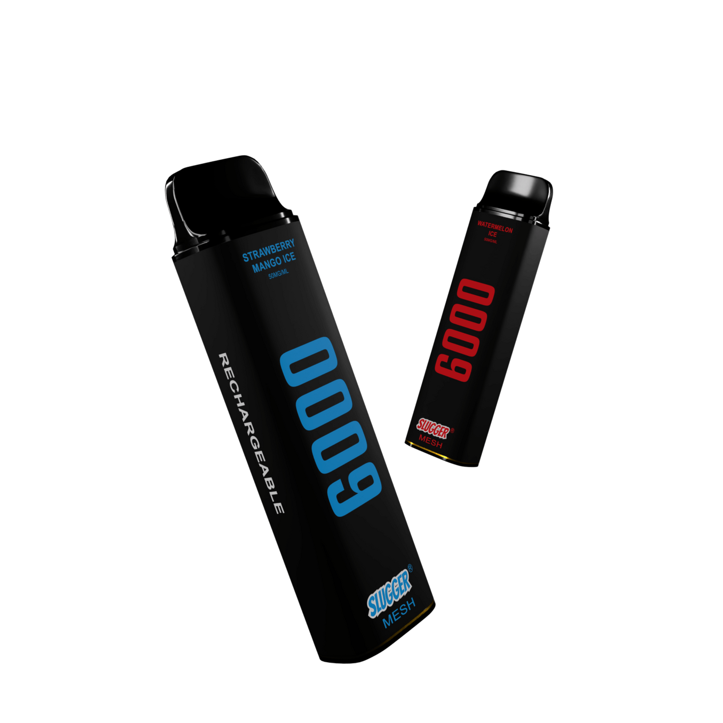 SLUGGER DISPOSABLE 6000 PUFFS 40MG- BLACK EDITION (ADJUSTABLE AIRFLOW)