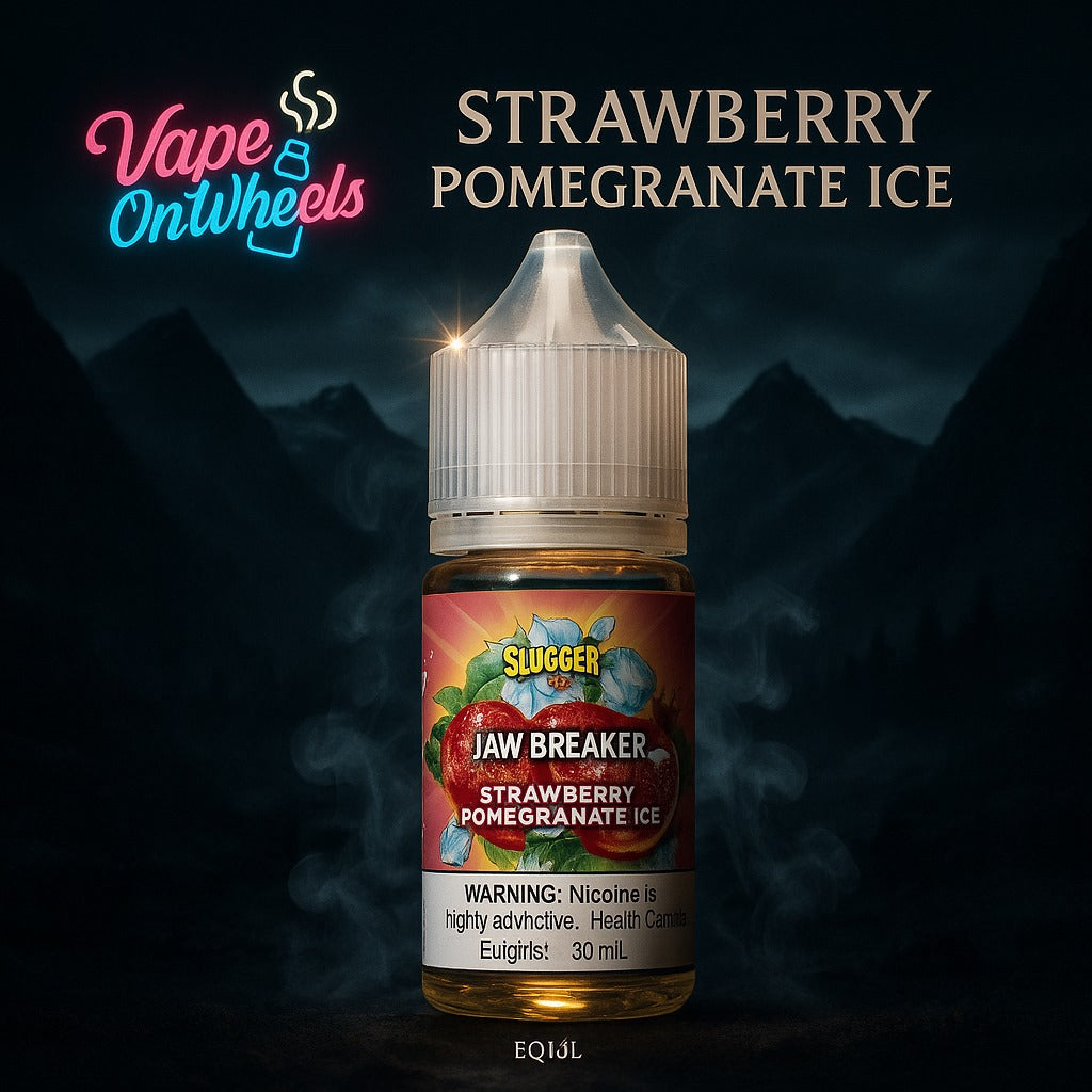 SLUGGER JAWBREAKER- STRAWBERRY POMEGRANATE ICE 30ml